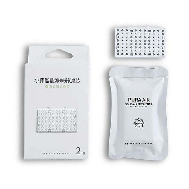 Сменный фильтр для очистителя воздуха PETKIT Filter for Air Freshener 2шт (White) - 4