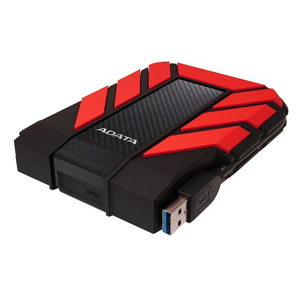 Внешний жесткий диск Portable HDD 2TB ADATA HD710 Pro (Red), IP68, USB 3.2 Gen1, 133x99x27mm, 390g - 4