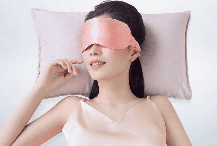 Внешний вид согревающей маски для глаз Xiaomi PMA Graphene Heat Silk Blindfold PMA 001