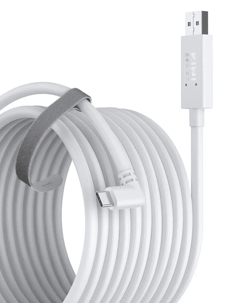 Кабель MiMAXO для Oculus Quest 2 Link Cable (5м) (USB 3.0 Type A-Type C) (White) - 2